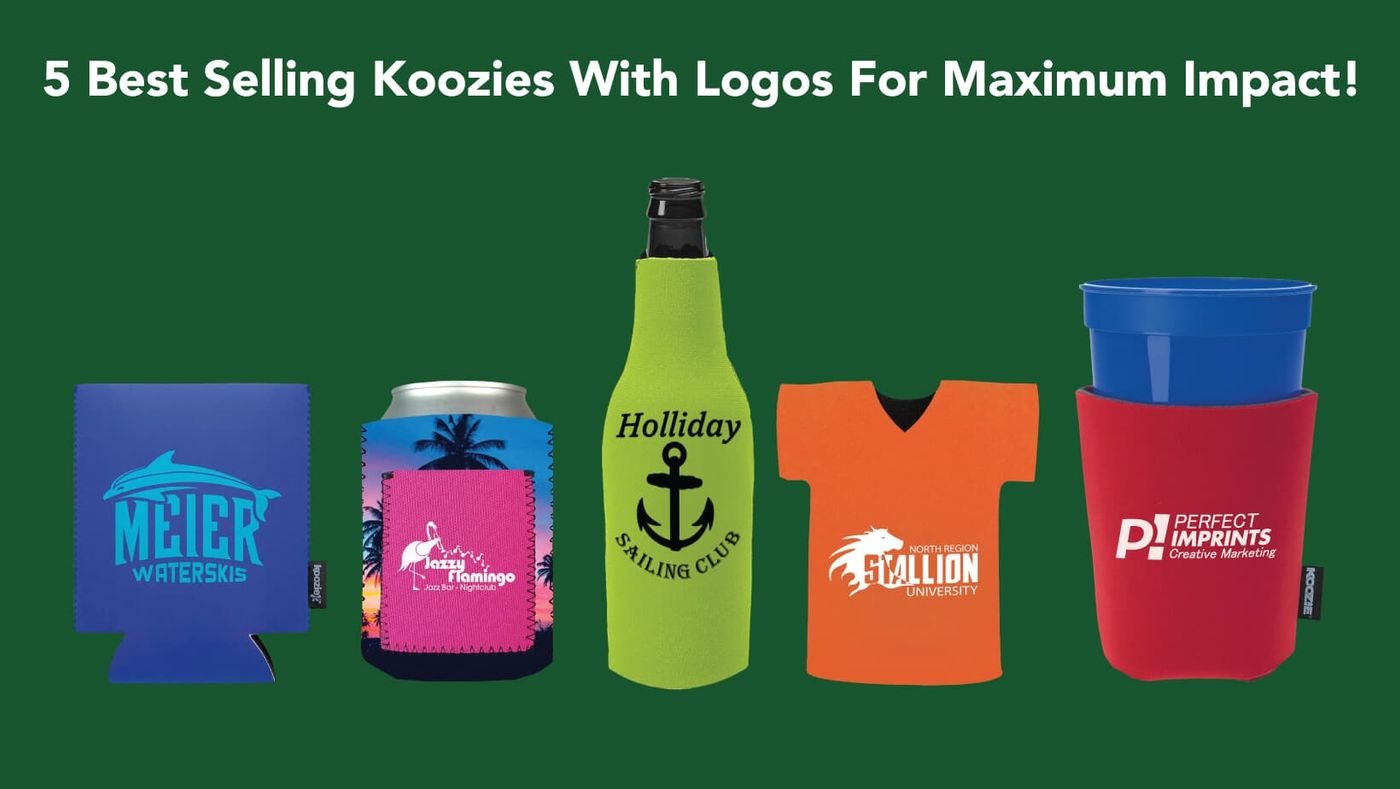 5 Best Selling Koozies with logos for Maximum Impact!