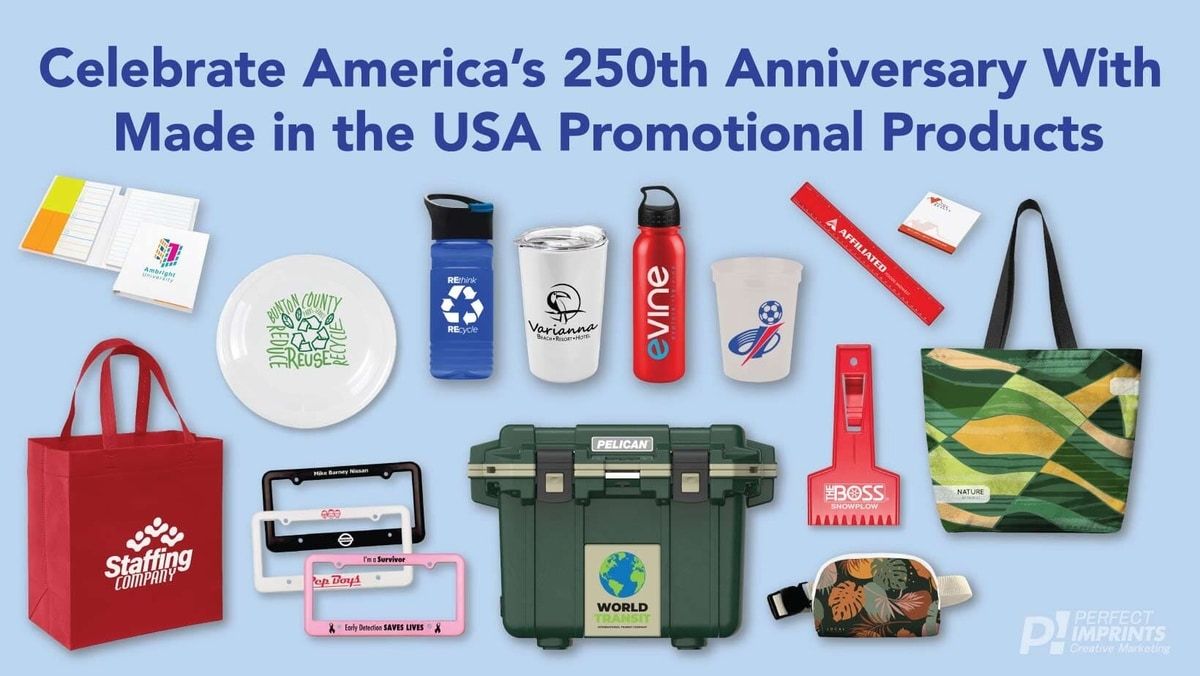 Celebrate America’s 250th Anniversary With Made in the USA Promotional Products
