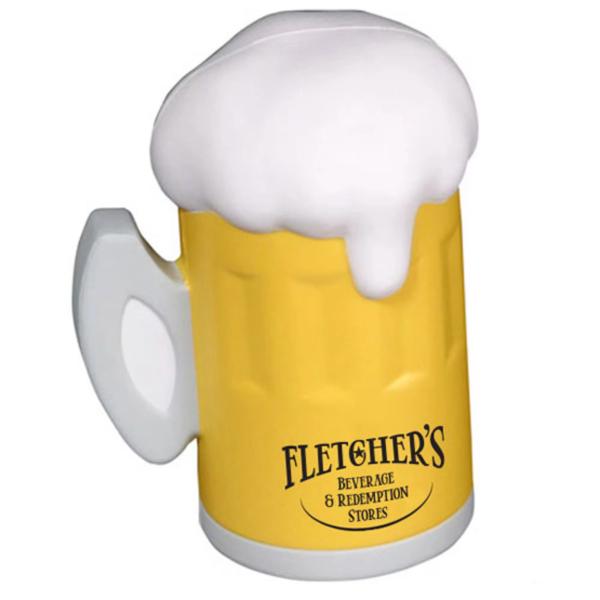 Customized Beer Mug Stress Relievers