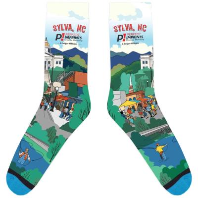 Sylva NC Local City Custom Socks