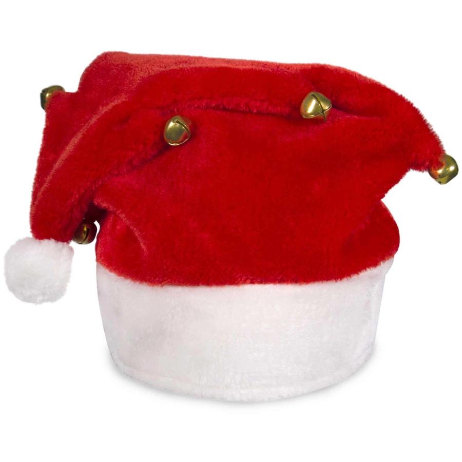 Wholesale Bulk Santa Hats with Jingle Bells