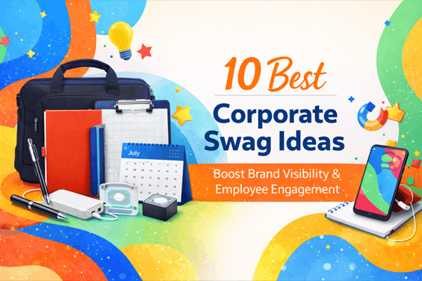 10 Best Corporate Swag Ideas That Boost Brand Visibility