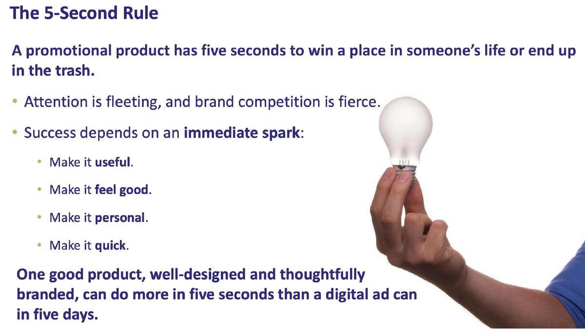 promotional products effectiveness and retention