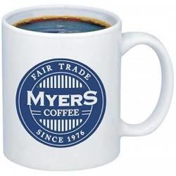 Custom White Ceramic Coffee Mugs
