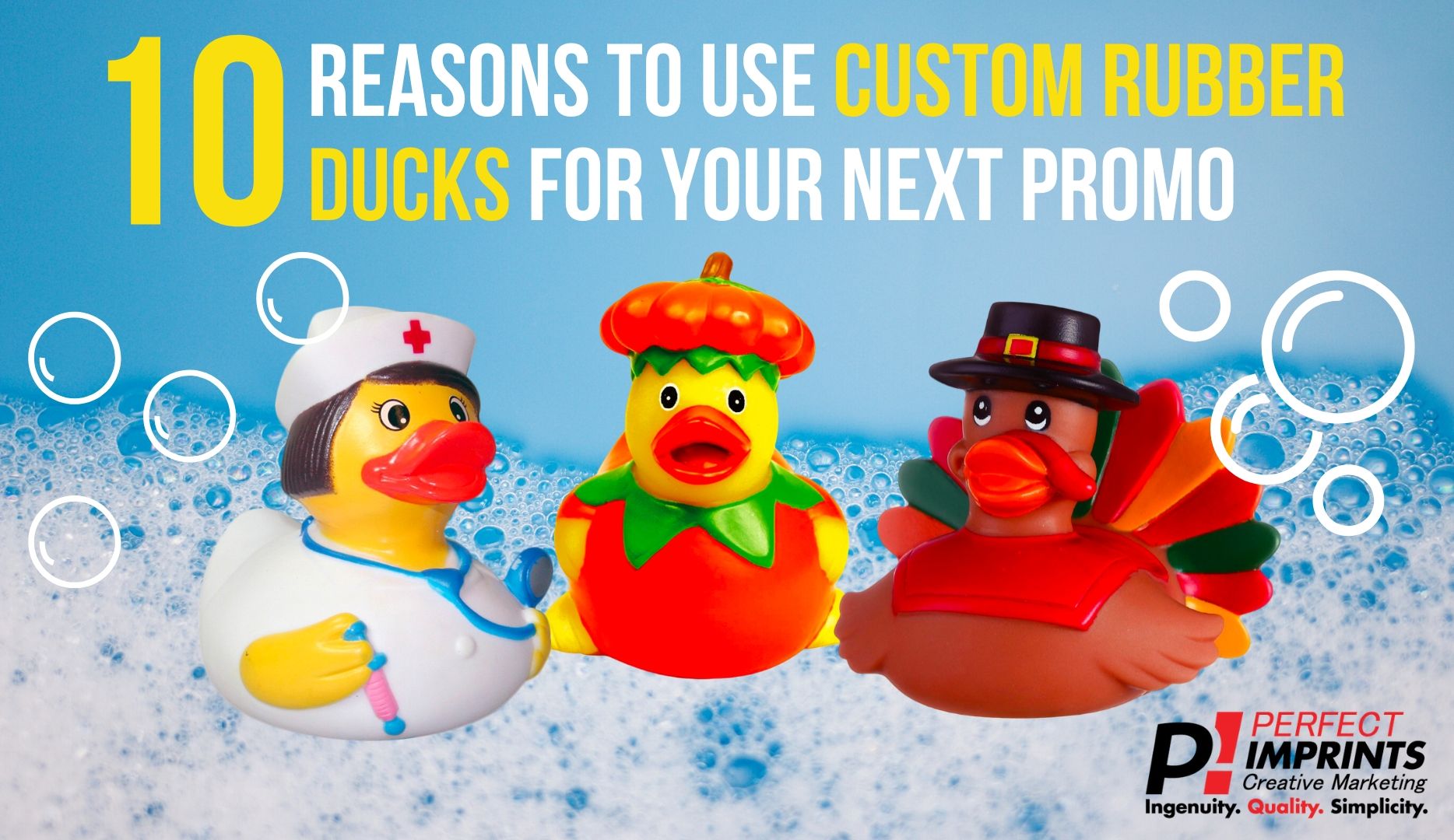 10 Reasons to Use Custom Rubber Ducks for your Next Promo