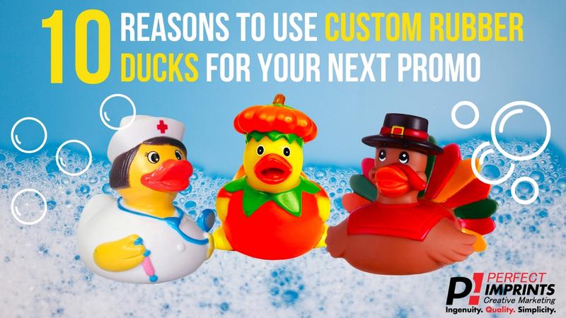 10 Reasons to Use Custom Rubber Ducks for your Next Promo