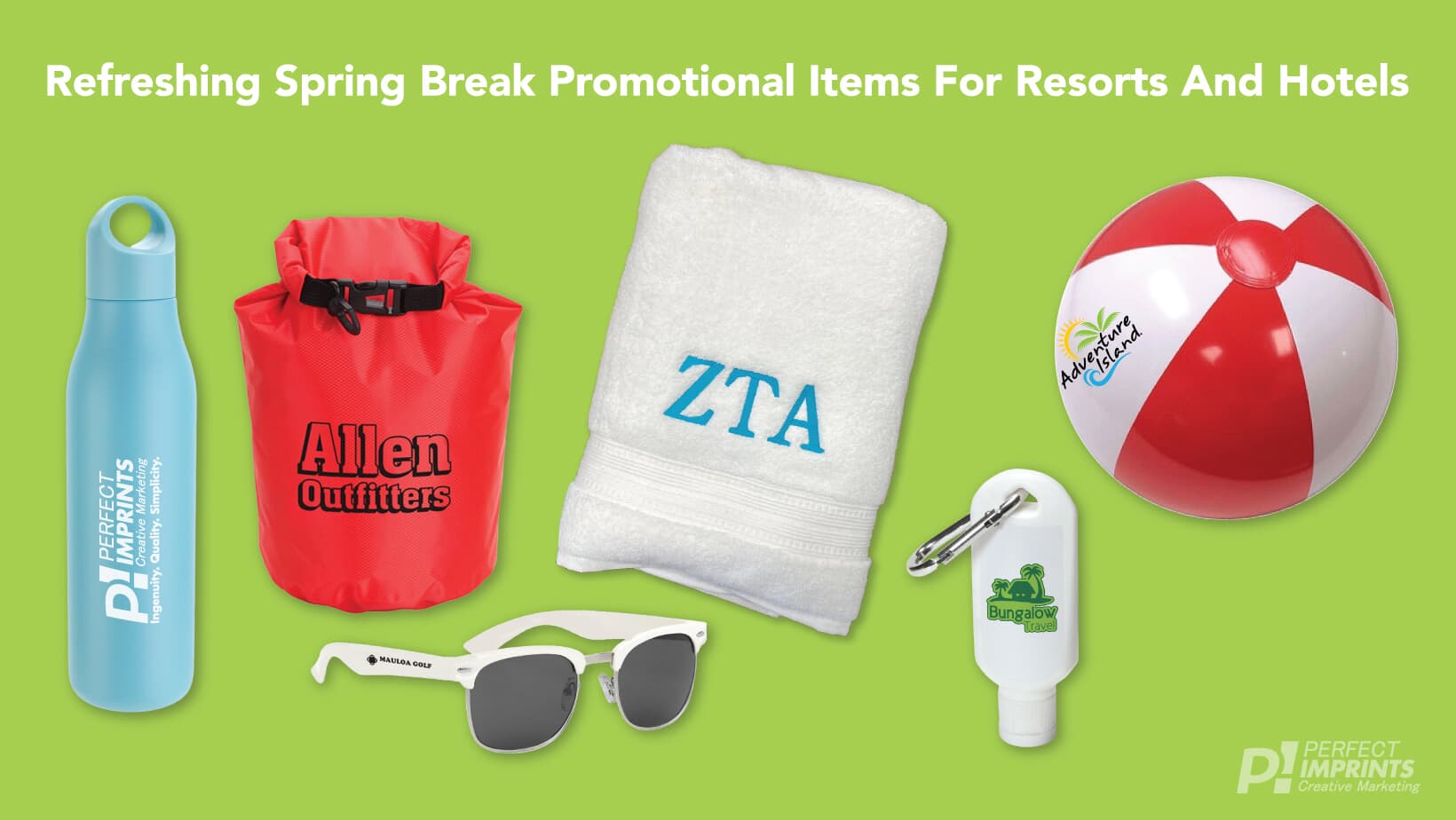 Refreshing Spring Break Promotional Items For Resorts And Hotels
