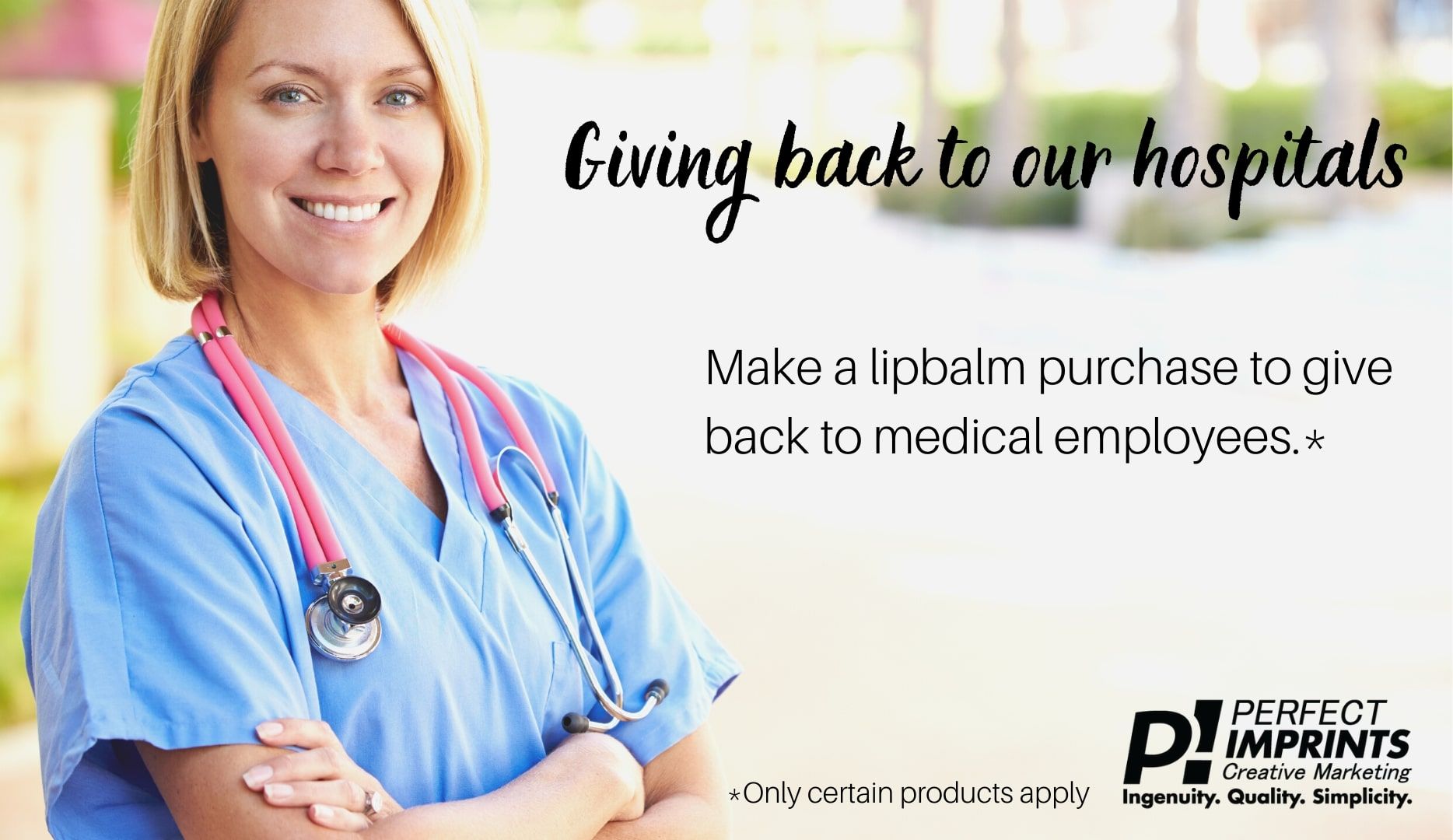 Lip Balm Donations for National Nurses Week