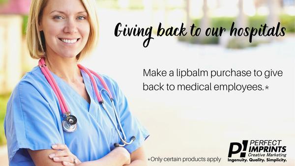 Lip Balm Donations for National Nurses Week