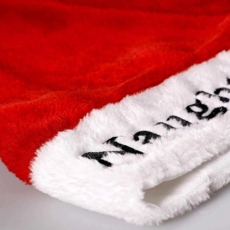 Naughty and Nice Santa Hats Close Up
