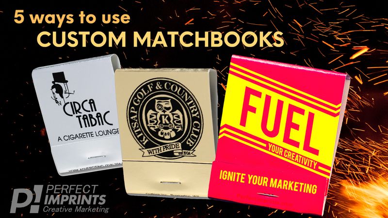 5 Ways to Use Custom Matchbooks