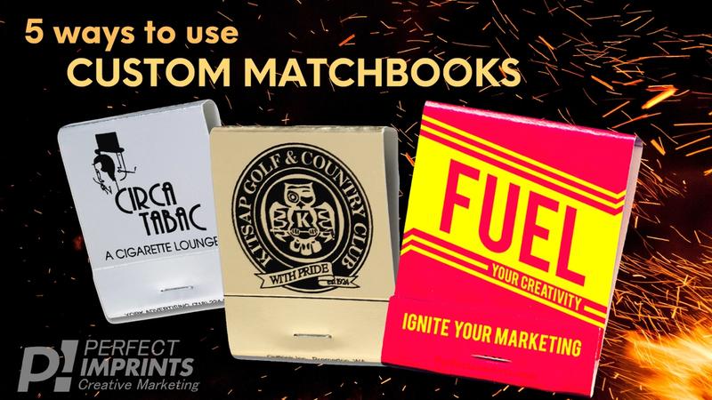 5 Ways to Use Custom Matchbooks