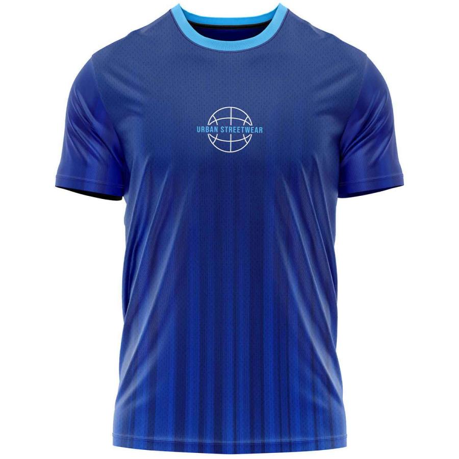 Men's personalized sublimated athletic shirt with breathable birdseye mesh fabric