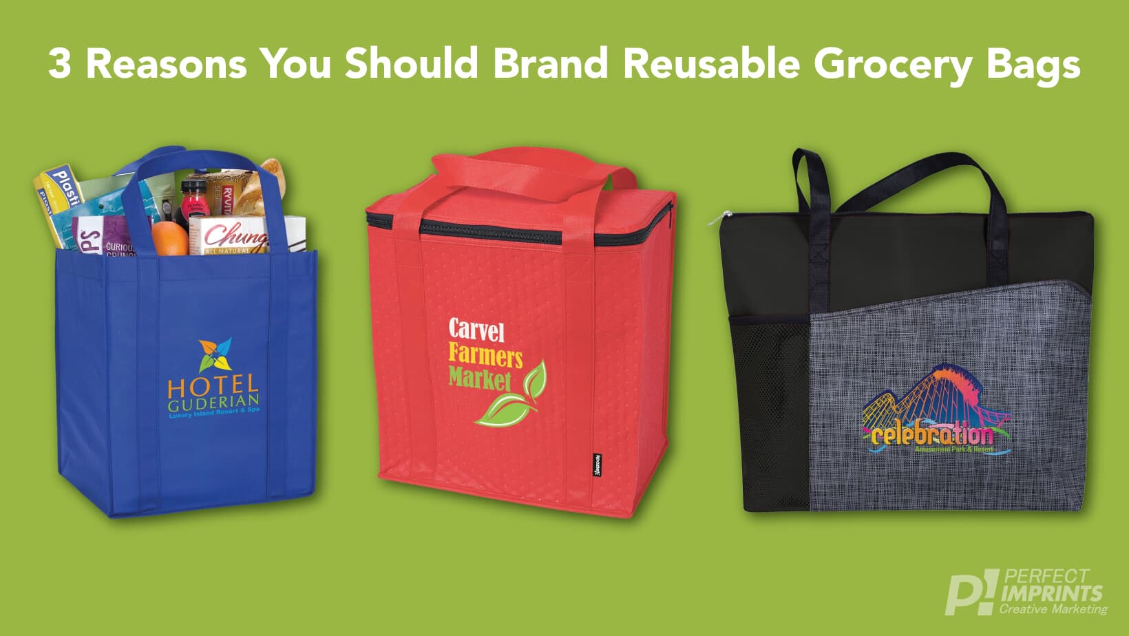 3 Reasons You Should Brand Reusable Grocery Bags