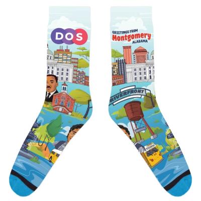 Montgomery AL Local City Custom Socks
