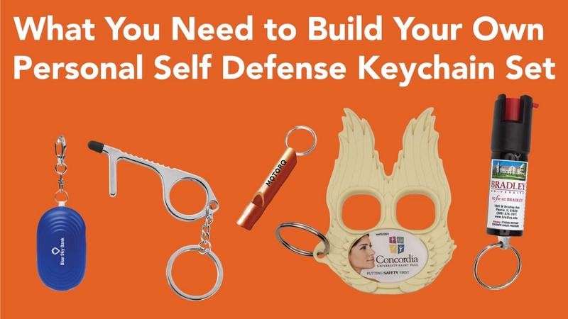 What You Need to Build Your Own Personal Self Defense Keychain Set