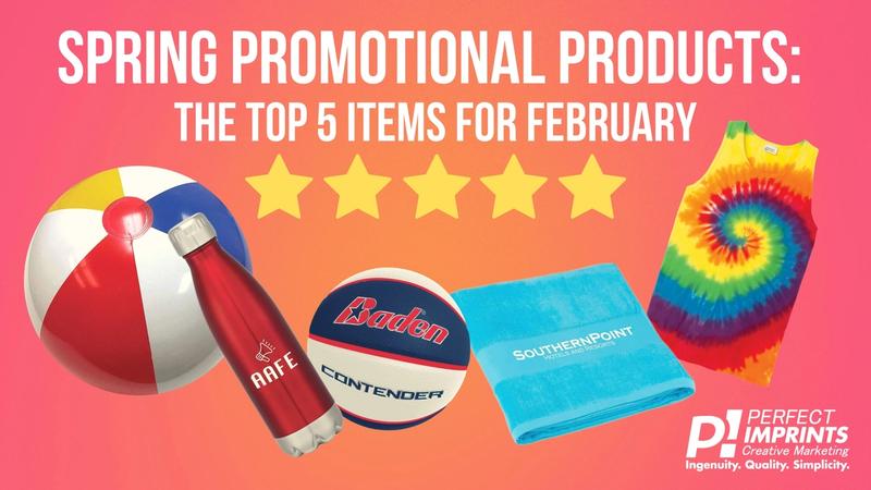 Spring Promotional Products: The Top 5 Items for February