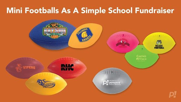 Mini Footballs As A Simple School Fundraiser That Also Helps Local Businesses