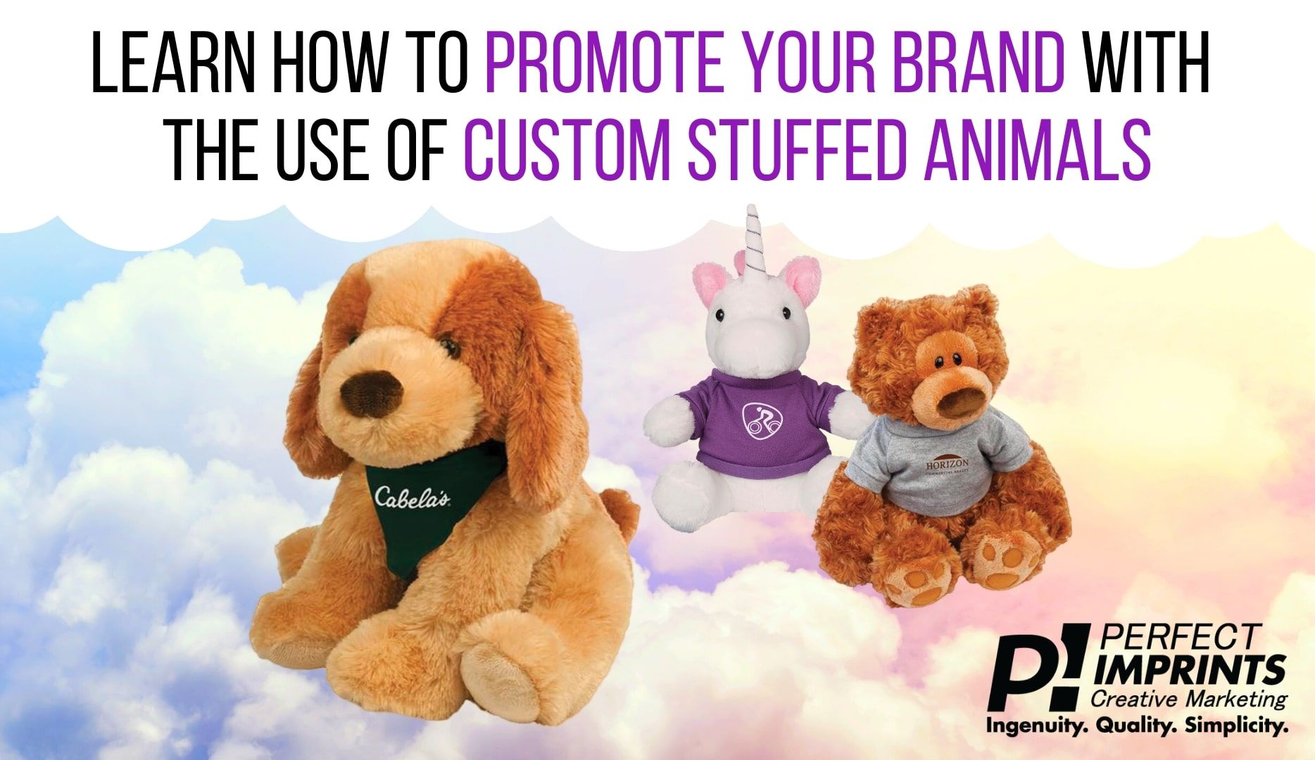 Use Custom Stuffed Animals To Promote Your Brand