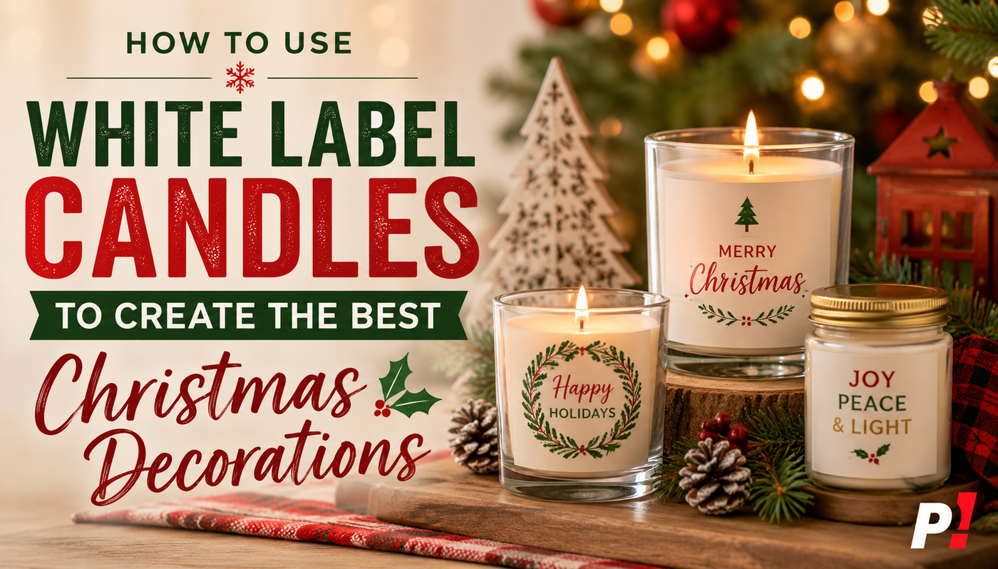 How to Use White Label Candles to Create the Best Christmas Decorations