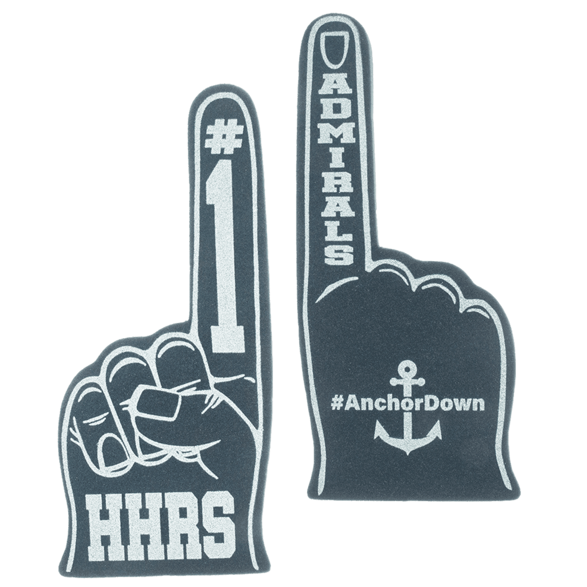 Foam Fingers - Custom School Spirit Items