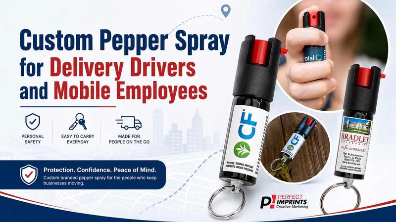 Custom Pepper Spray for Delivery Drivers and Mobile Employees