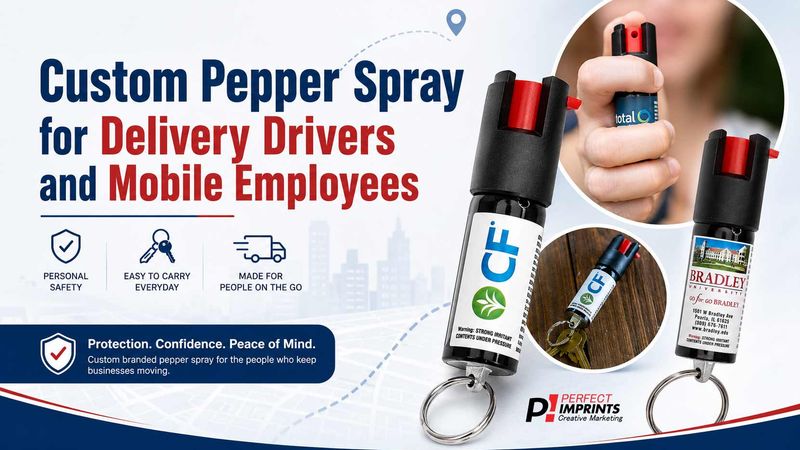 Custom Pepper Spray for Delivery Drivers and Mobile Employees