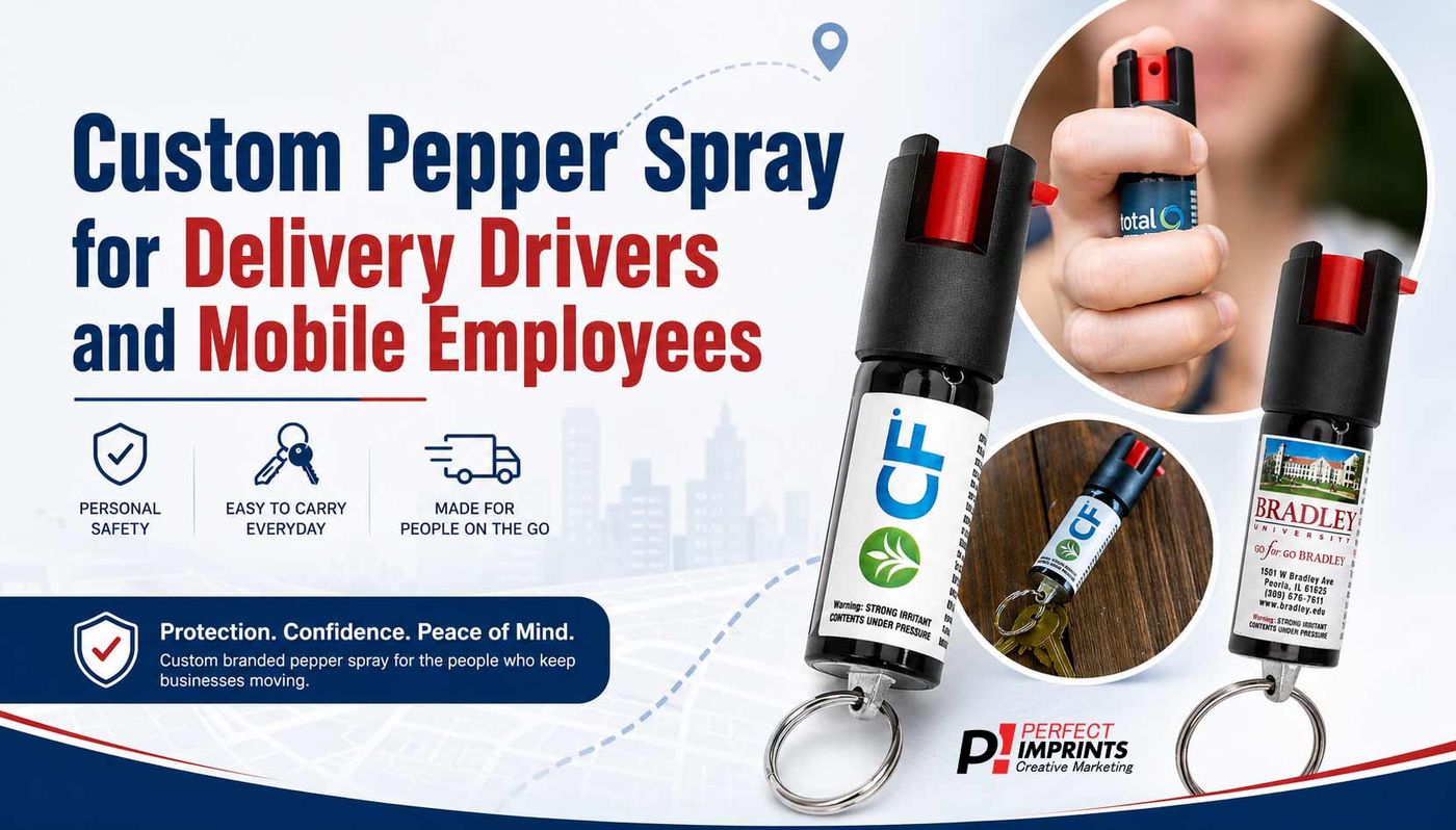 Custom Pepper Spray for Delivery Drivers and Mobile Employees