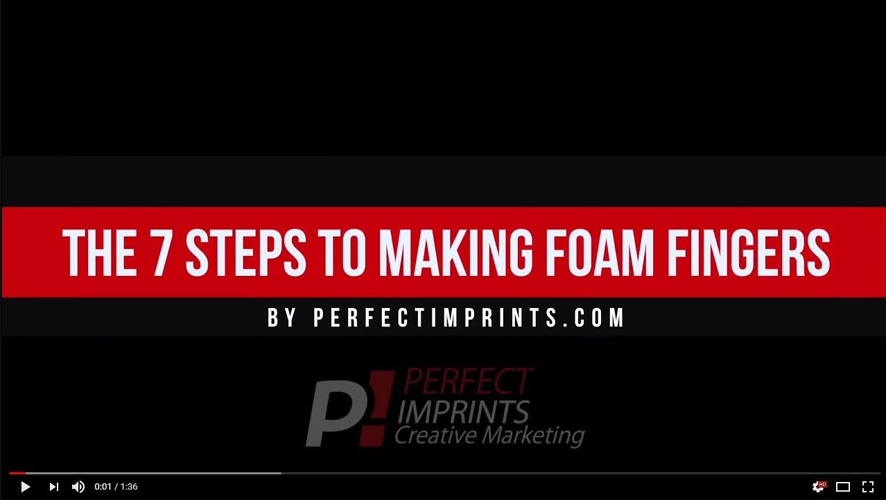 See How Custom Foam Fingers are Made