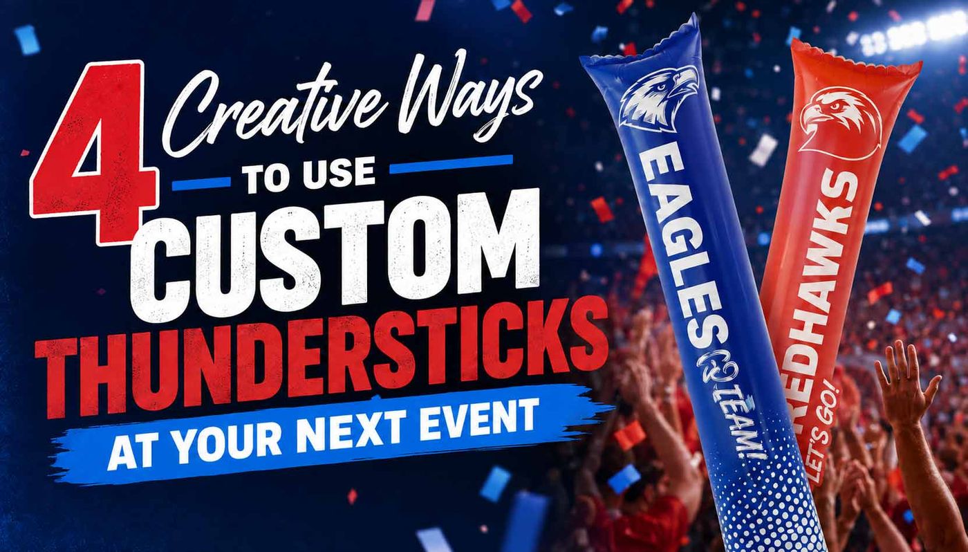 4 Creative Ways to Use Custom Thundersticks at Your Next Event