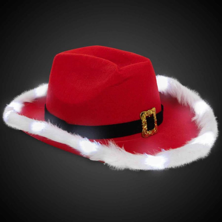 Blank Bulk Red Cowboy Hats