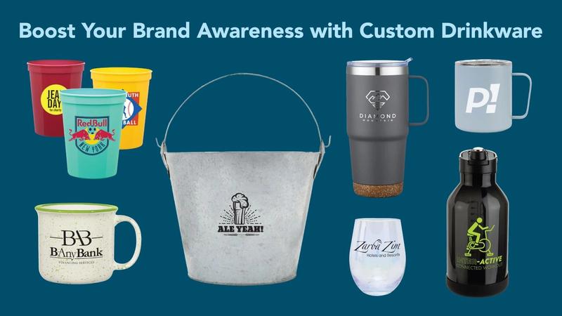 Boost Your Brand Awareness with Custom Drinkware