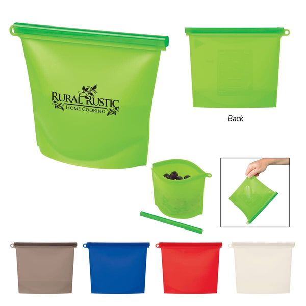 Custom Reusable Food Storage Bags