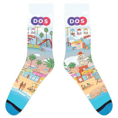 Santa Cruz, CA Local City Custom Socks