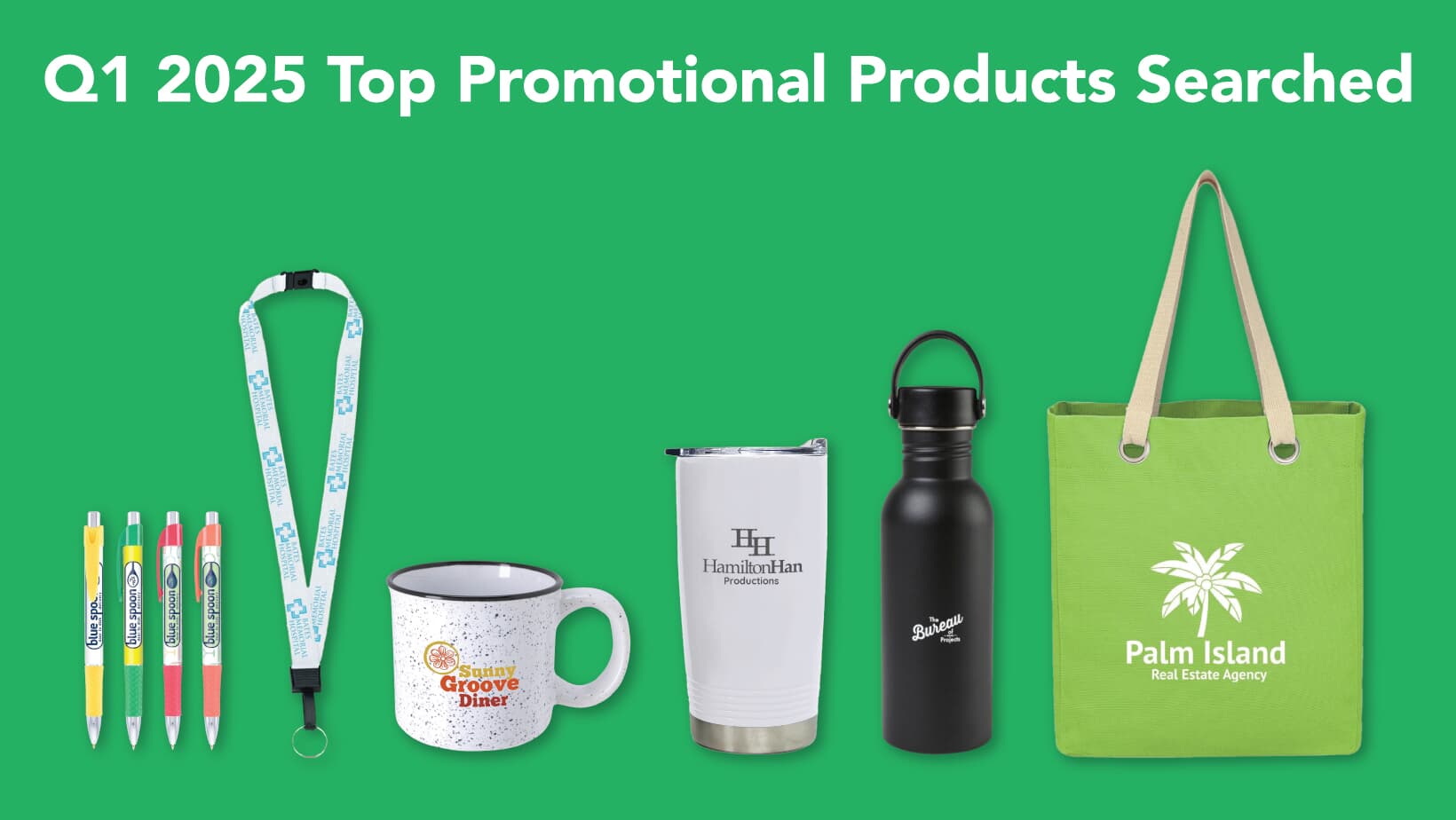 Q1 2025 Top Promotional Products Searched