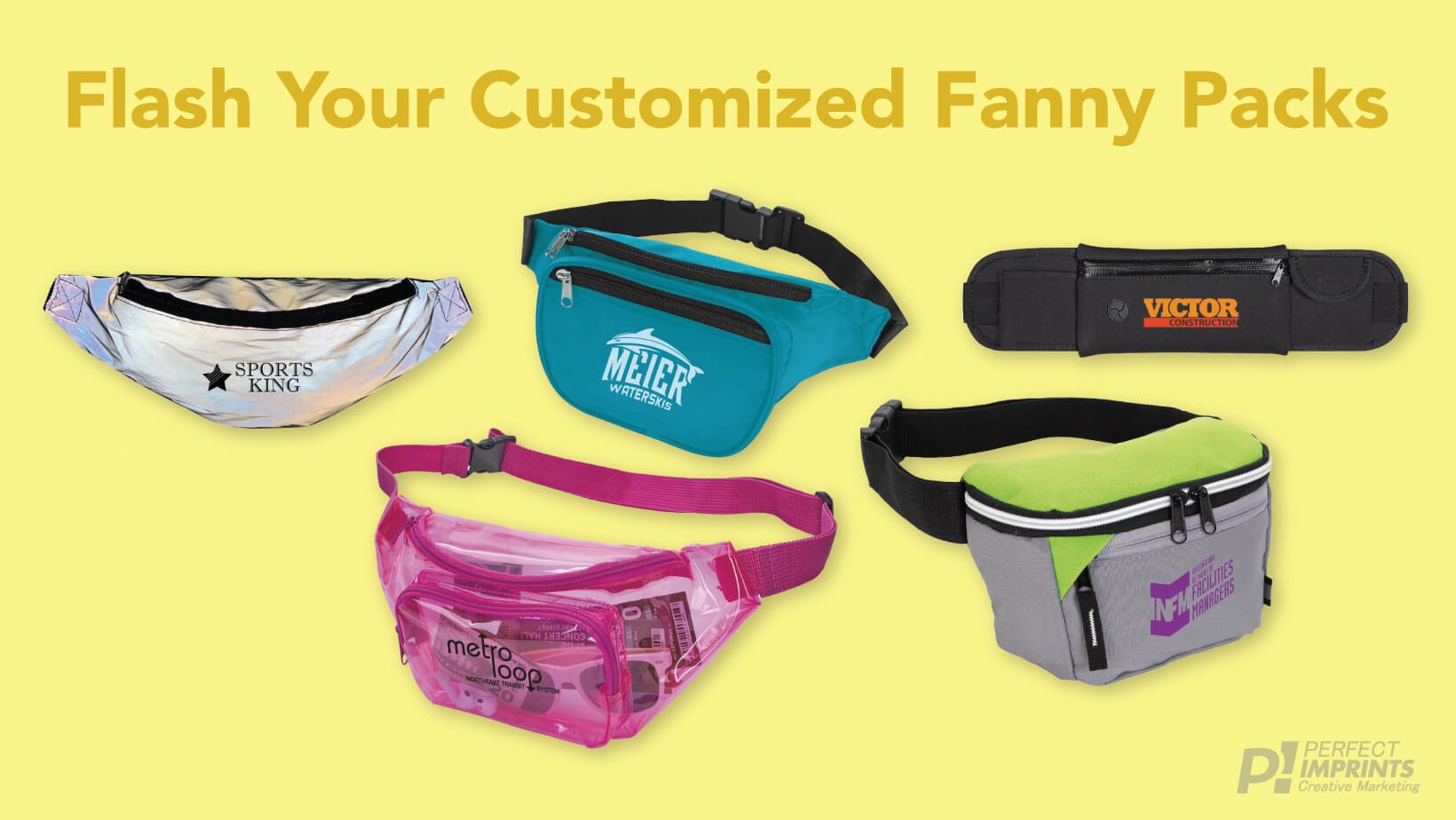 Flash Your Customized Fanny Packs