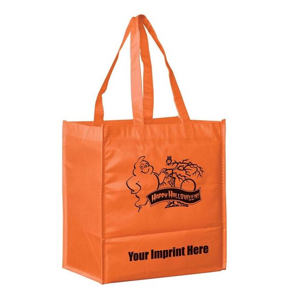 Non-Woven Reusable Halloween Tote Bags