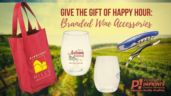 Give the Gift of Happy Hour: Branded Wine Accessories