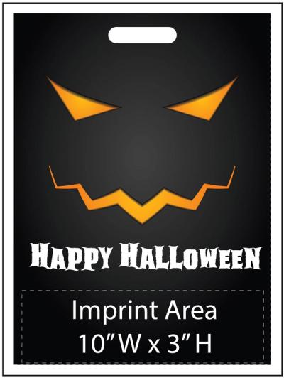 Classic Jack-O-Lantern Halloween Trick or Treat Bags