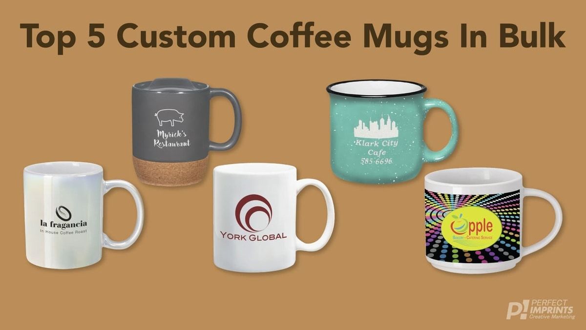 Top 5 Custom Coffee Mugs in Bulk