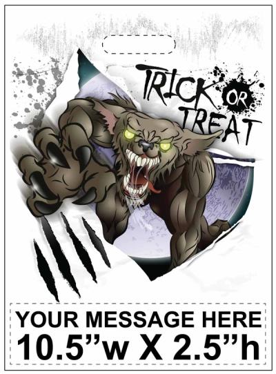 Werewolf Halloween Bag Exclusive Design