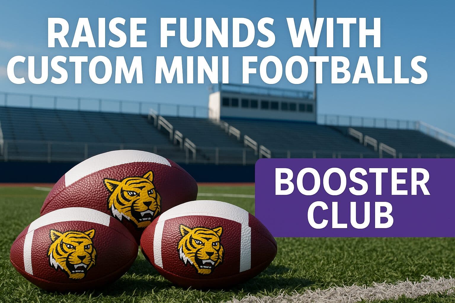 How Custom Mini Footballs Turn Friday-Night Lights Into Big-Time Fundraisers