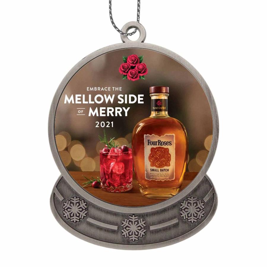 Snow Globe Full Color Printed Holiday Ornaments