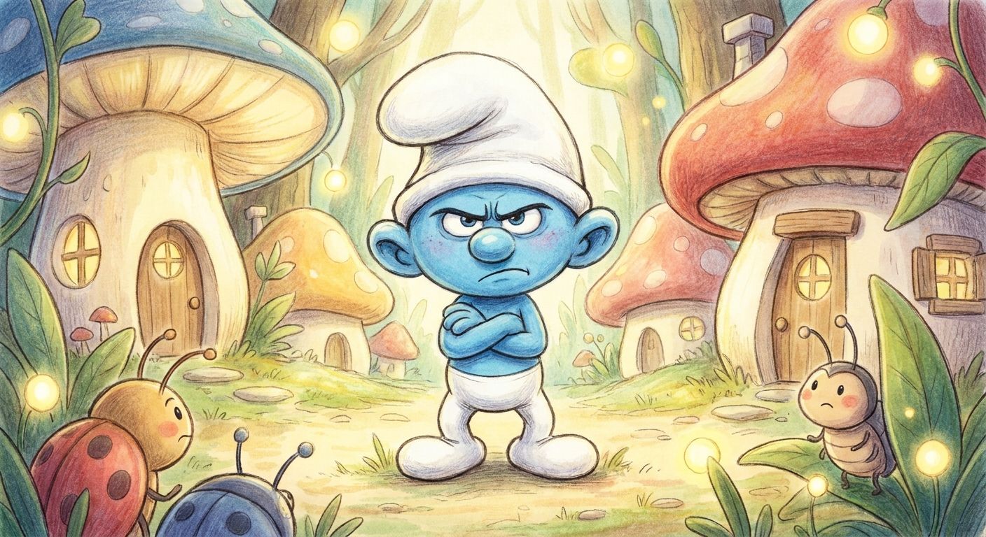 Grouchy Smurf