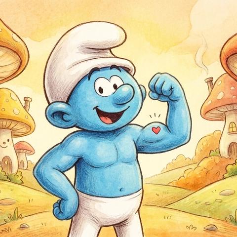 Hefty Smurf