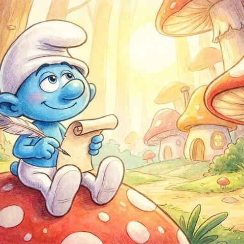 Poet Smurf