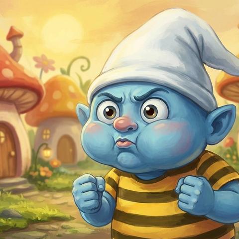 Snappy Smurf
