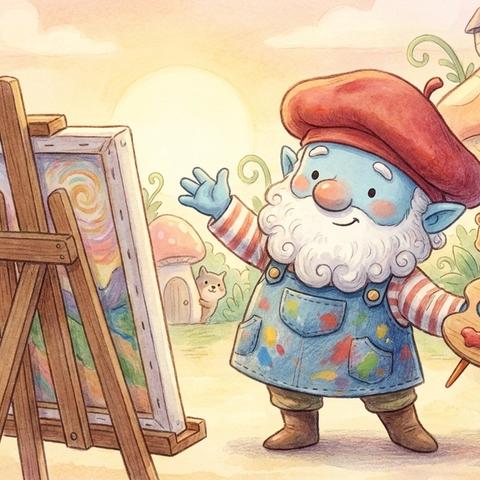 Painter Smurf