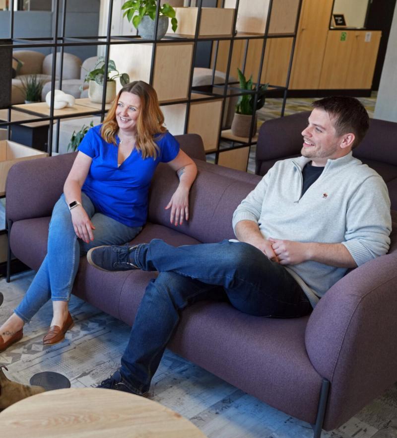 Inflection Point leadership team collaborating