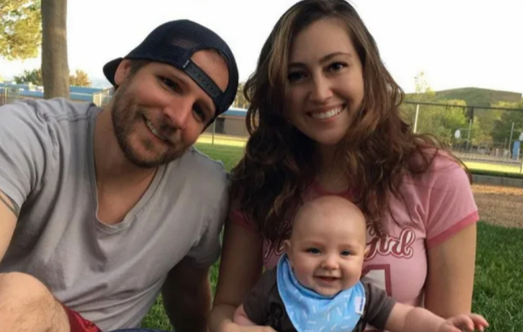 Justin Cassotta smiling in a casual family photo